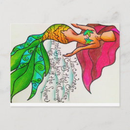 Cruze o cartão do oceano