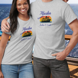 Cruzeiro do Pôr do Sol Camiseta Personalizada do A