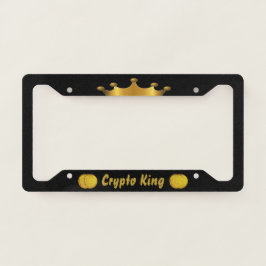 Crypto King Dourado em preto