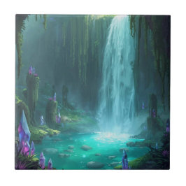 Crystal Falls of the Hidden Realm