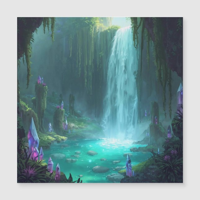Crystal Falls of the Hidden Realm (Frente)