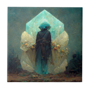 Crystal Guardian Alienígena Sci-Fi Fantasy