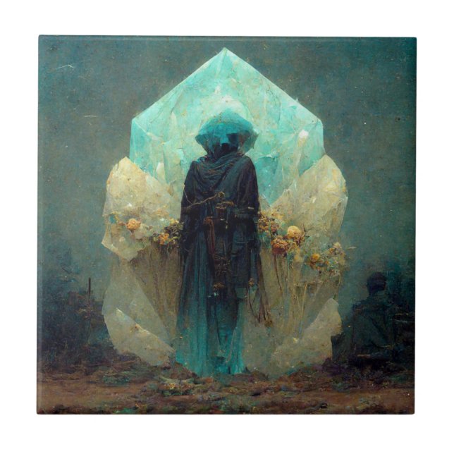 Crystal Guardian Alienígena Sci-Fi Fantasy (Frente)