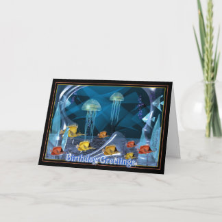 Crystal Jellyfish - Cartões de aniversários