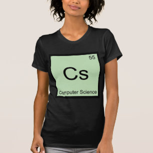 Cs - Camiseta do Símbolo do Elemento Químico da Ci