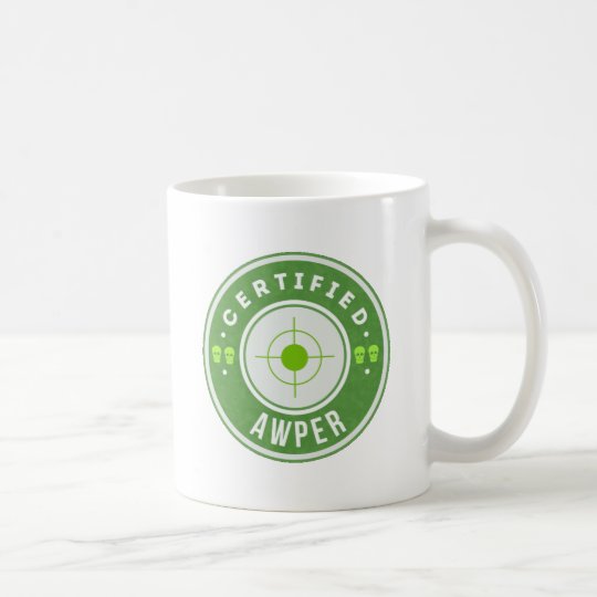 CSGO Certified Sniper Mug Caneca De Café