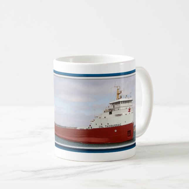 CSL Tadoussac - caneca vermelha (Frente Esquerda)