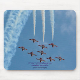 CT-114 Tutor Snowbird Subonic Jets Mousepad