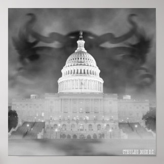 Cthulhu faz Poster DC