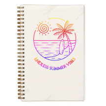Cuaderno Cuadriculado Víblias de Verão Infinitas
