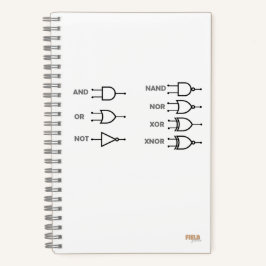 Cuaderno Logic Gates White