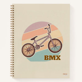 Cuaderno Vintage BMX Pastel