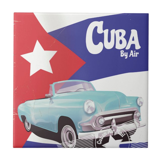 Cuba de avião (Frente)