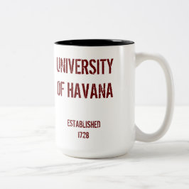 Cuba University* da caneca de Havana