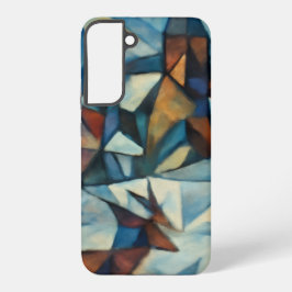 Cubist Expressionist Winter Village Case - Samsung