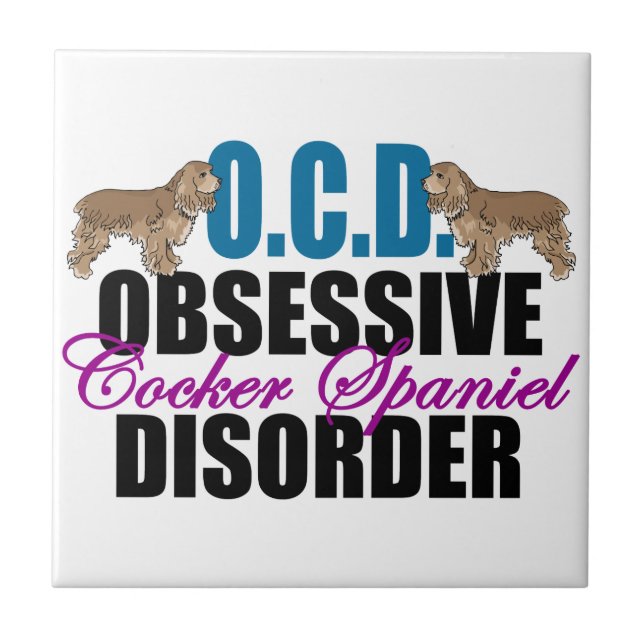 Cubo Cocker Spaniel (Frente)