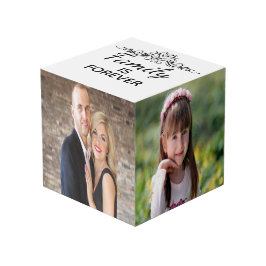 Cubo de Fotografia da Família Personalizada