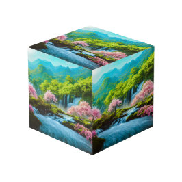 Cubo de Fotografias de Quedas de Água