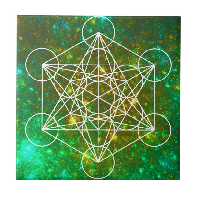 Cubo de Metatron, Geometria Sagrada, Símbolo Espir (Frente)