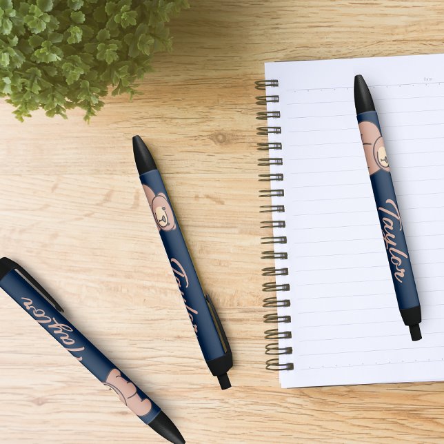 Cubo do Bebê Cónico Cub Caneta de Tinta Preta Pers (Criador carregado)