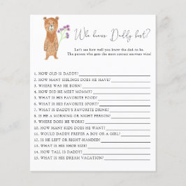 Cubo do urso - Quem sabe melhor o PAI