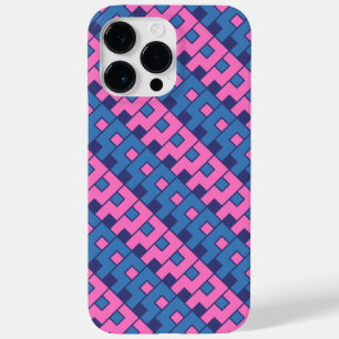 Cubo rosa e azul