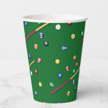 Cue de Piscina de Festa de aniversário de Billiard