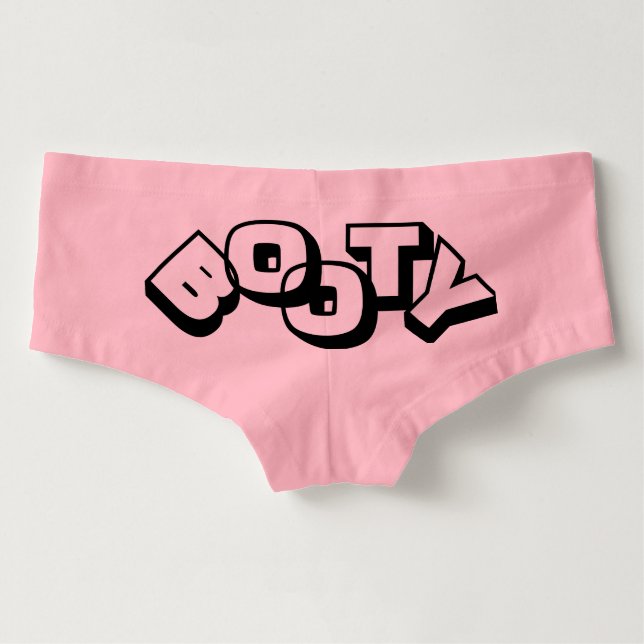 Cueca Feminina Shorts do montante (Verso)