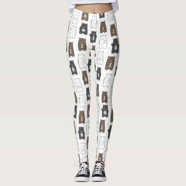 Cuecas Leggings de YOGA Estampadas (Frente)