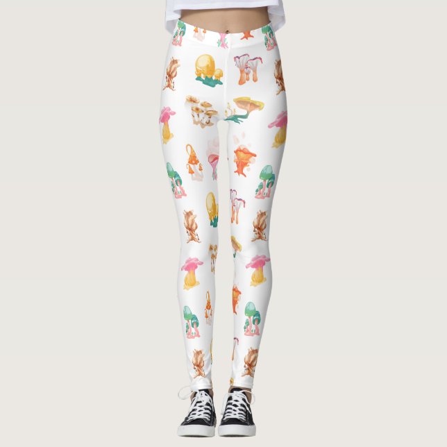 Cuecas Leggings de YOGA Estampadas (Frente)