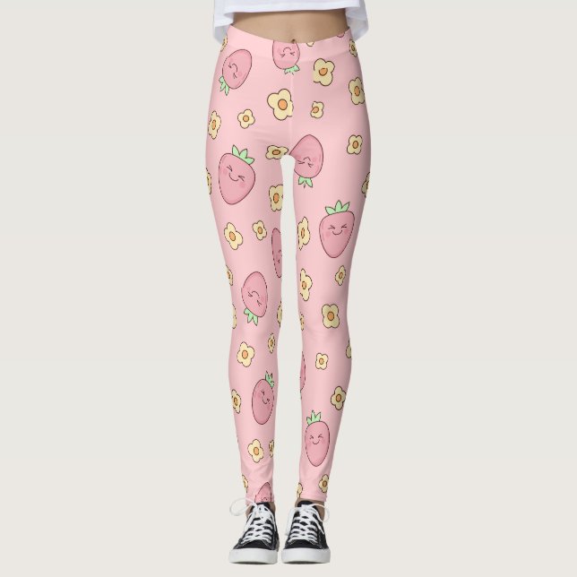 Cuecas Leggings de YOGA Estampadas (Frente)