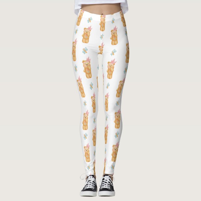 Cuecas Leggings de YOGA Estampadas (Frente)
