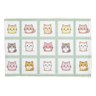 Cuecas Vintage Gingham Pillowcase