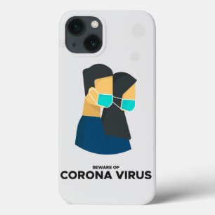 Cuidado com a capas de iphone de coronavírus