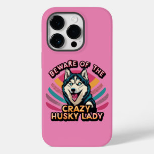 Cuidado com a Rouco louca Lady Funny Rouco Cachorr