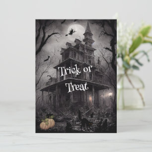 Cuidado com o convite do Festa de Halloween das Br