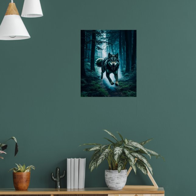 Cuidado com o Poster da lua cheia (Sala de Estar 1)