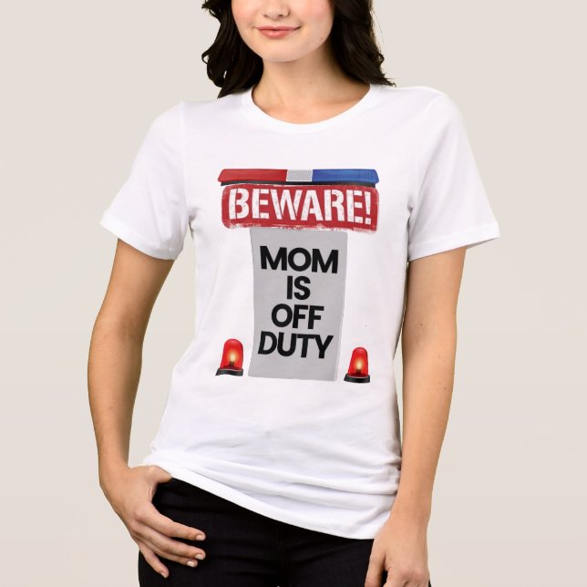 Cuidado mamãe fora de serviço (Frente)