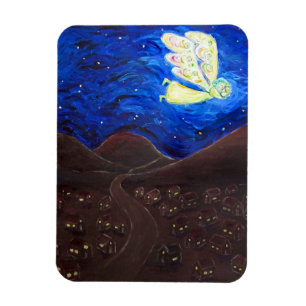 Cuidados com o ímã de pintura de anjo de alma