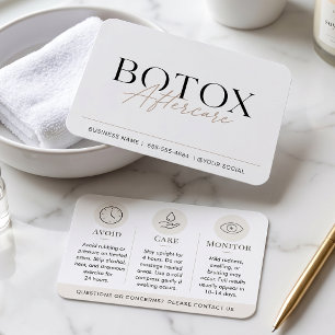 Cuidados Pós Botox Bege Minimalista Simples Med Sp