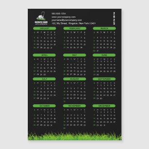 Cuidados Profissionais com o Jardim Preto e Verde 