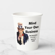 Cuide do seu próprio negócio Harris Walz 2024