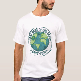 Cuide-se das nossas camisetas unísexas da Terra