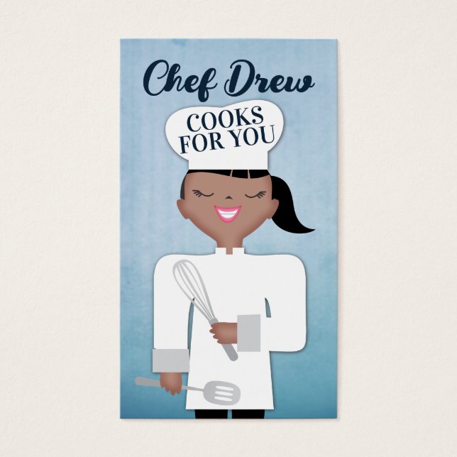 culinária negra africana cozinhar chef (Frente)