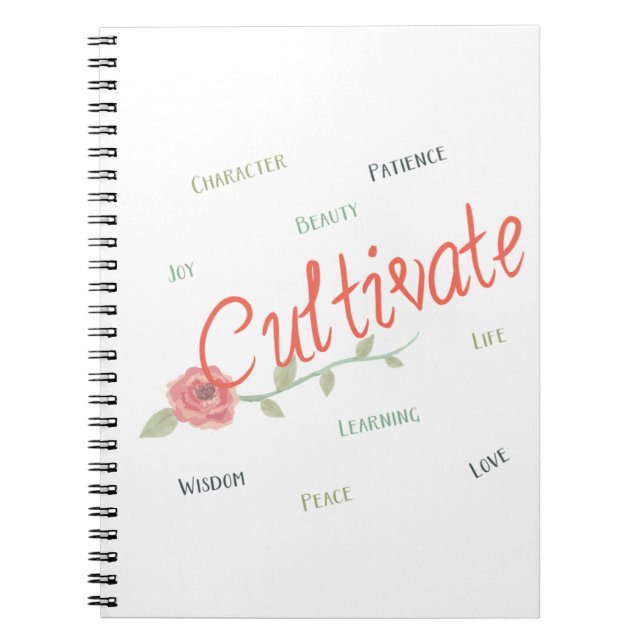 Cultive o caderno (Frente)