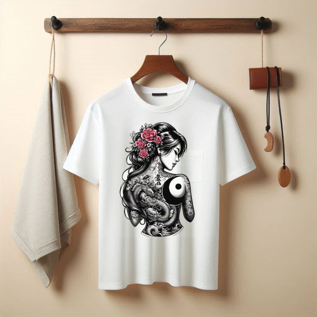 Cultura de camiseta (Yin Yang T-shirt )