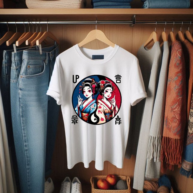 Cultura de camiseta (Culture T-shirt, Yin and Yang )