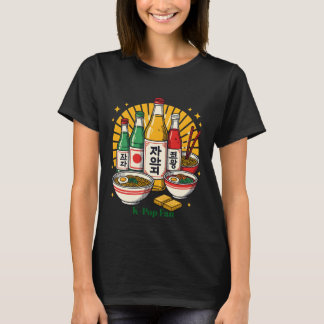 Cultura Pop Coreana Estampa na Camisa