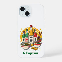 Cultura Pop Coreana Estampa no Peito Mochila Impre