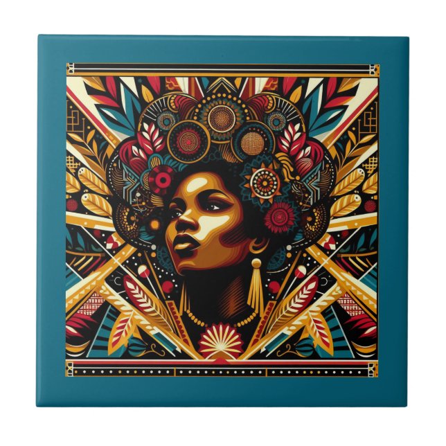 Cultura vibrante afro-americana (Frente)